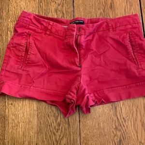 Red, size 6 shorts, Dalia Collection